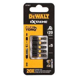 NASTAVAK  TORX 20x5 25mm IR TORSSION  ZA UDAR. VIJ Dewalt DT7381T