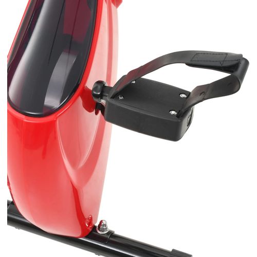 Magnetski bicikl za vježbanje s mjerenjem pulsa crno crveni slika 35