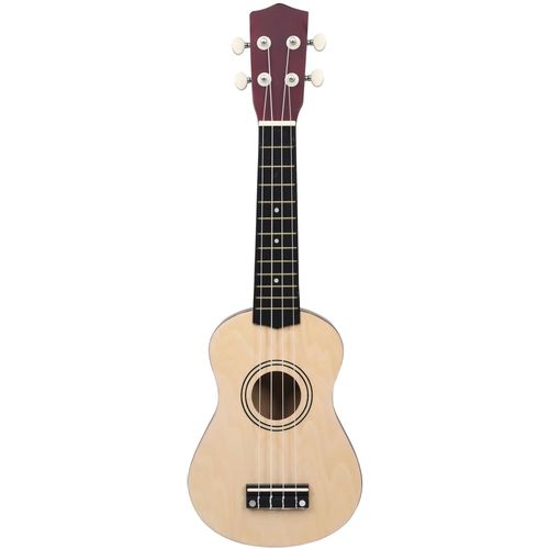 Set dječjeg ukulelea Soprano s torbom boja svijetlog drva 21 " slika 23