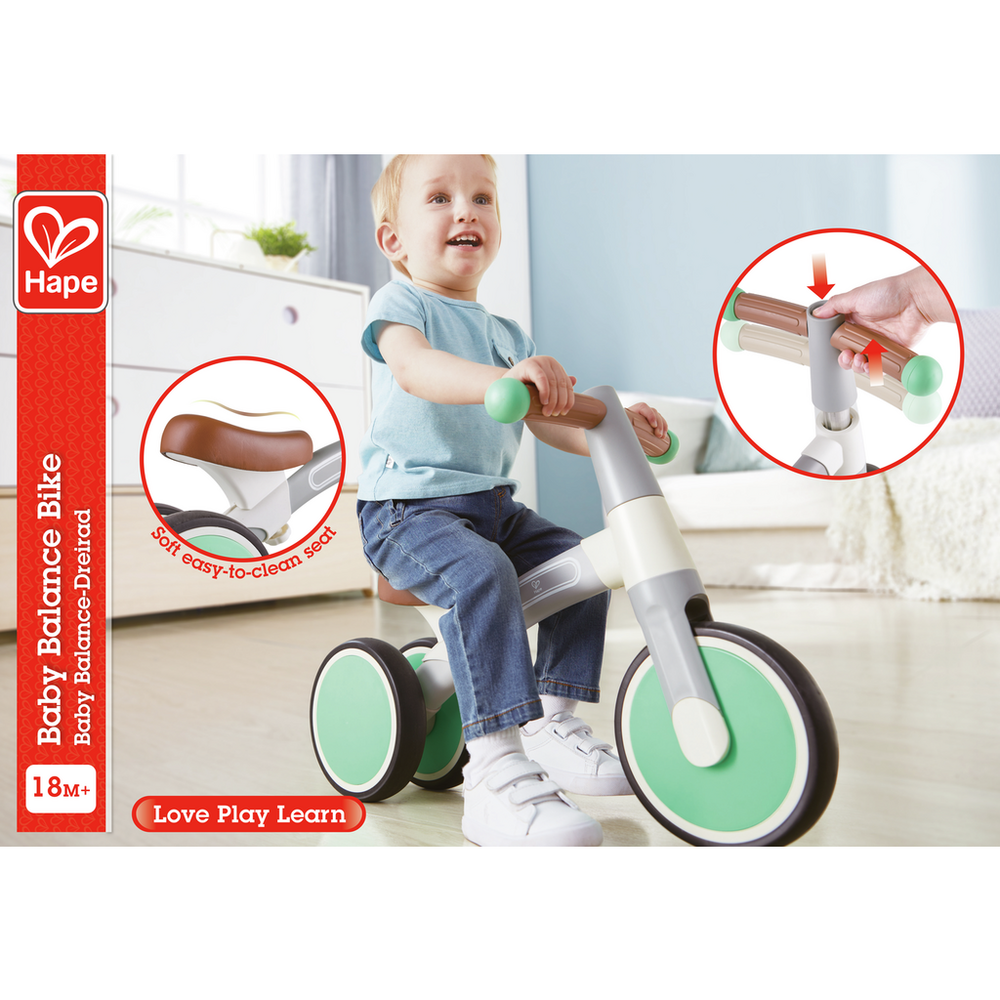 Hape Tricikl guralica E0104A My First Balance Bike, Green slika 8