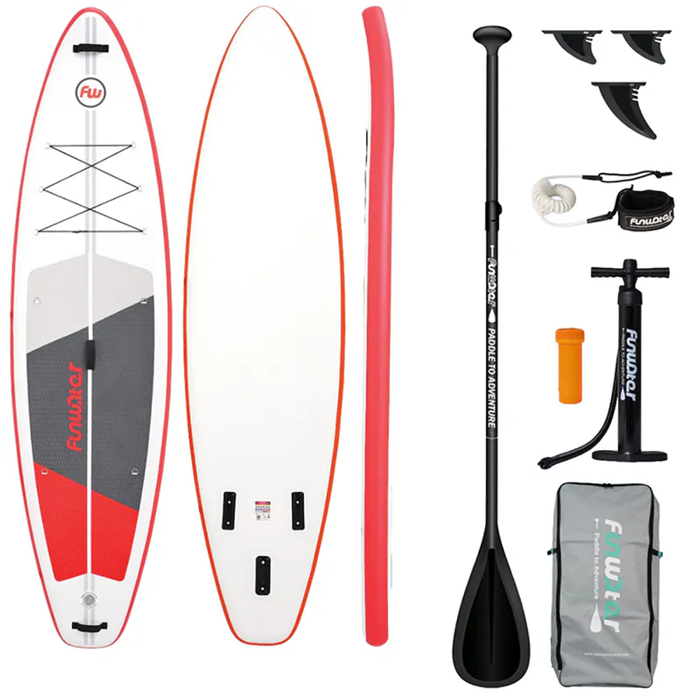 FunWater SUP daska SUPFW69C 3,35 m (crveno-bijela) slika 1