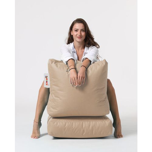 Atelier Del Sofa Vreća za sjedenje, Siesta Sofa Bed Pouf - Mink slika 14