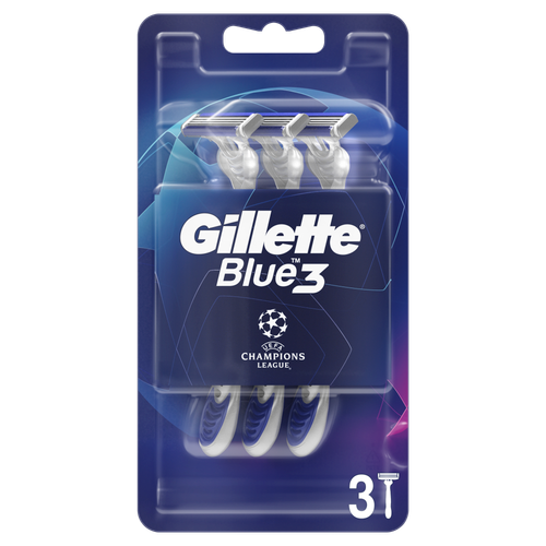 Gillette UCL Blue3 Jednokratne britvice 3 kom  slika 1