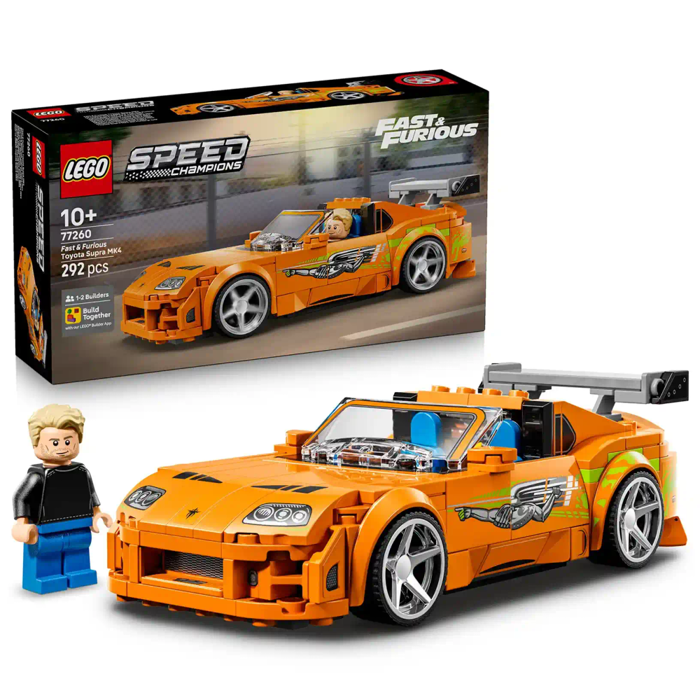 LEGO® Speed Champions 77260 Rychle a zběsile Toyota Supra MK4 slika 1