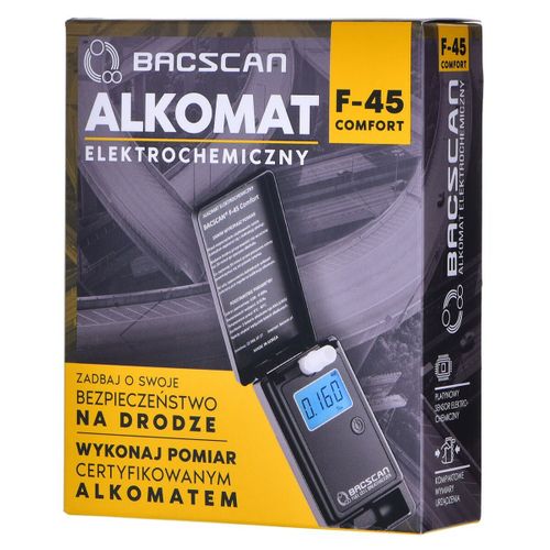 Digitalni uređaj za alkotest Bacscan F-45 Comfort Crna slika 1