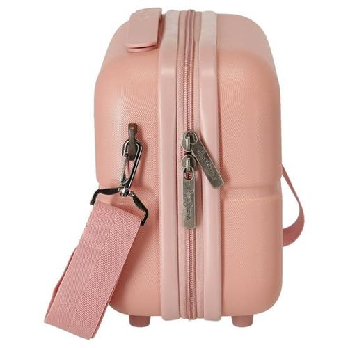 PEPE JEANS ABS Beauty case - Powder pink HIGHLIGHT slika 2