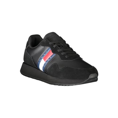 TOMMY HILFIGER MEN'S SPORTS SHOES BLACK slika 2