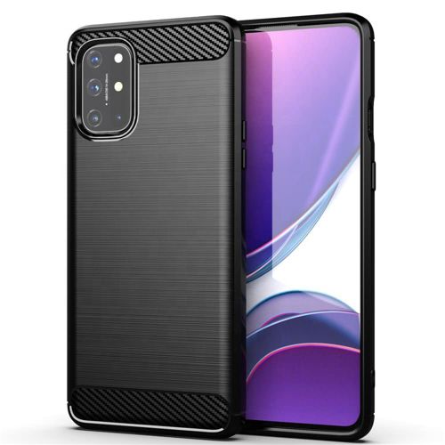 TechSuit - Carbon Silicone za OnePlus 8T - crna slika 1