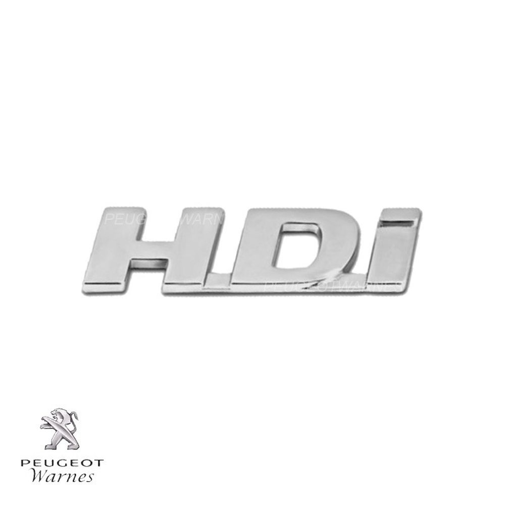 Manji plastični natpis "HDI" slika 1