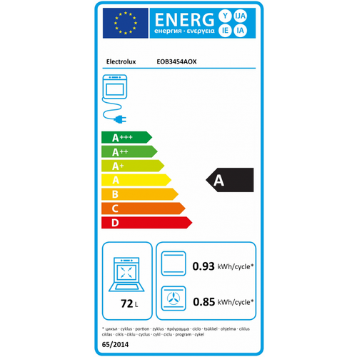 Electrolux Ugradbena pećnica sa grilom - EOB3454AOX slika 2