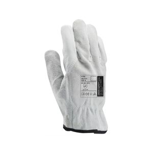ARDON Radne kožne rukavice A1098/10 D/FNS MP, Sivo-bijele