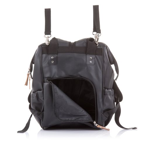 Chipolino torba / ruksak Black leather  slika 6