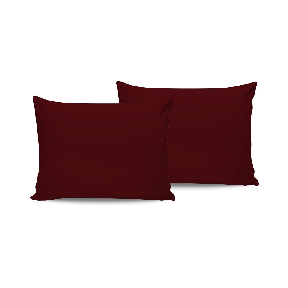 Set jastučića od satena (2 komada) De Maroon slika 1