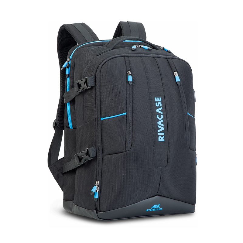 RivaCase Ruksak RivaCase 17.3″ Borneo-Eco 7860 Black ECO Gaming Backpack image