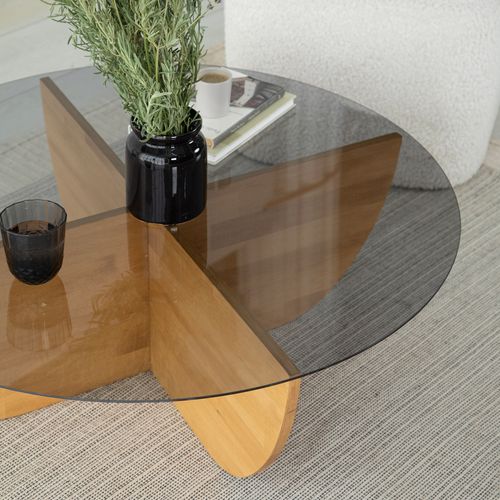 Lily 2 - Oak Oak Coffee Table slika 4