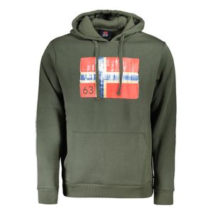 NORWAY 1963 MEN'S ZIP-UP SWEATSHIRT GREEN