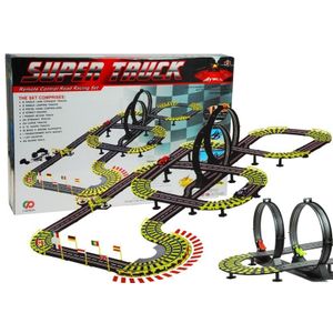 Vlak na baterije Super Racing Track - 1157 cm