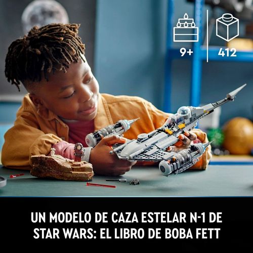 Playset Lego Star Wars: The Book of Boba Fett - The Mandalorian N-1 slika 8