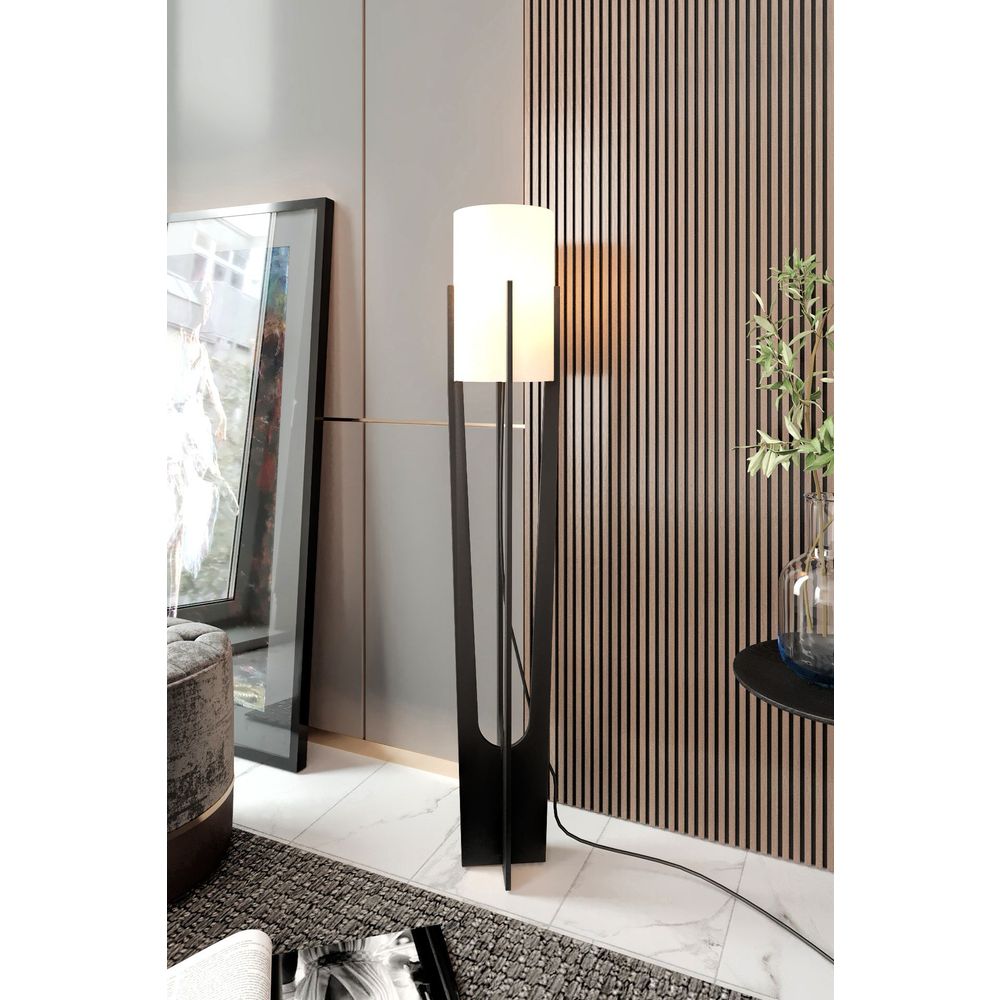Minimalistička Podna Lampa - Crna slika 1