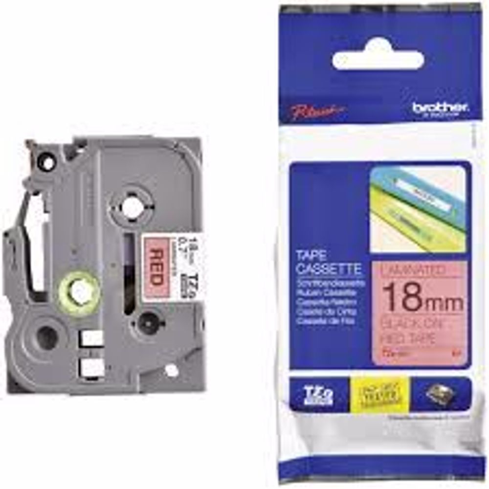 POT PAP BRO TRAKA TZE441 18mm crno na crveno slika 1