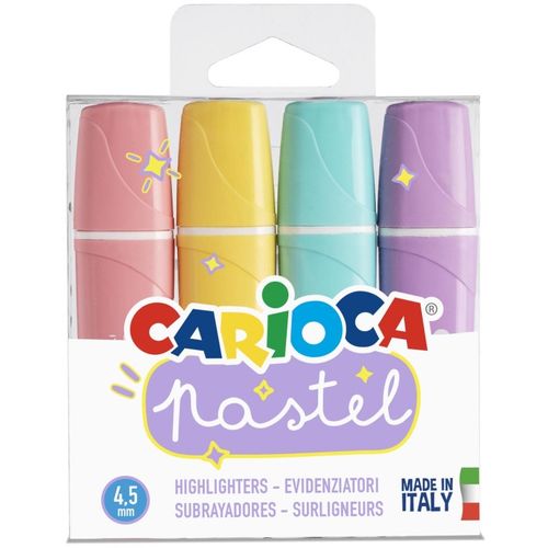 Carioca marker Memolight pastelne boje 4/1 slika 1