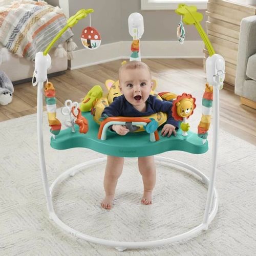 Centar za aktivnosti Fisher Price Jumperoo Leopard slika 5