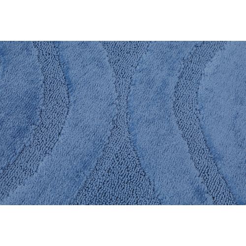 Colourful Cotton Kupaonski tepisi u setu (2 komada), Symphony - Blue slika 5