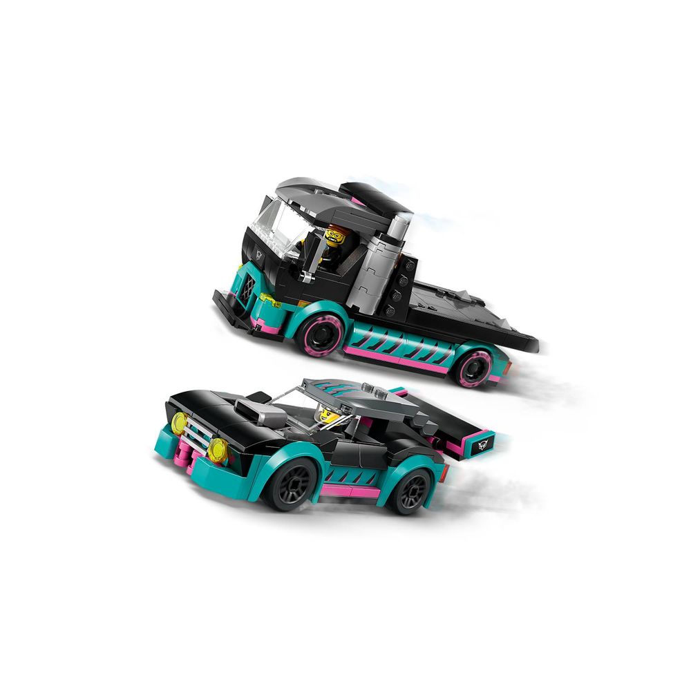 LEGO 60406 Trkaći auto i kamion za prevoz slika 7
