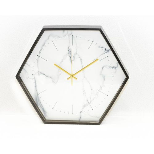 Zidni sat HEXA 2158-1 - Marble/White - N41 slika 1