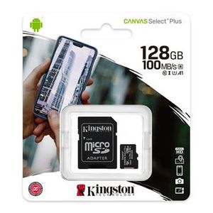 Micro SD Kartica Kingston Canvas Select Plus 128GB + SD Adapter