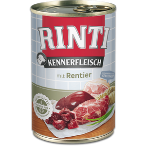 RINTI Kennerfleisch mit Rentier, hrana za pse s mesom soba, 400 g