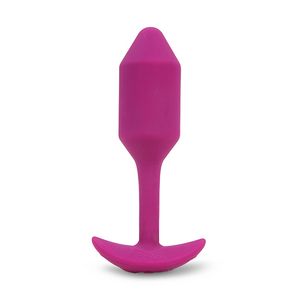 Vibrirajući analni čep B-Vibe - Snug Plug 2 M, ružičasti