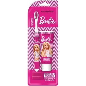 Naturaverde Kids Barbie Set za oralnu higijenu (četkica za zube + pasta 25ml) 