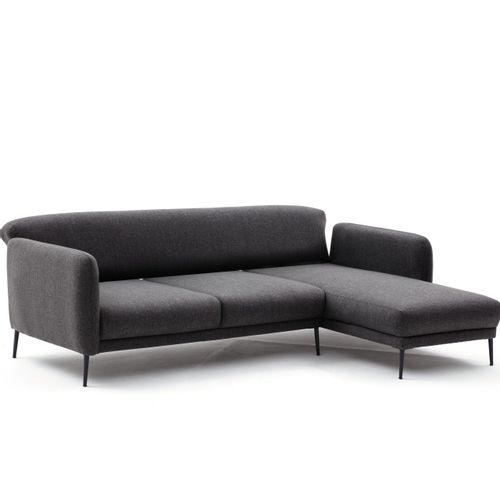 Atelier Del Sofa Kutna garnitura na razvlačenje, Antracit, Venus R - Anthracite slika 9