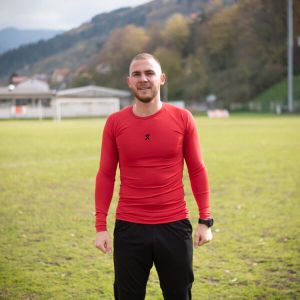 XGB3 Aktivna majica dugih rukava - Poddres, Crveni