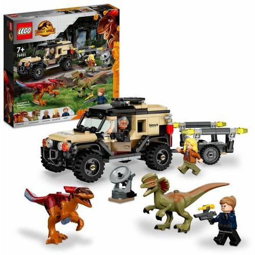 Playset Lego 76951 Jurassic World Transport of Pyroraptor and Dilophosaurus slika 1