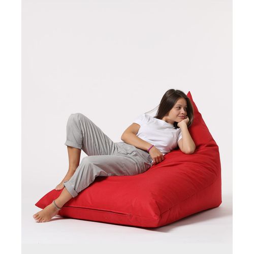 Pyramid Big Bed Pouf - Red Red Garden Bean Bag slika 2