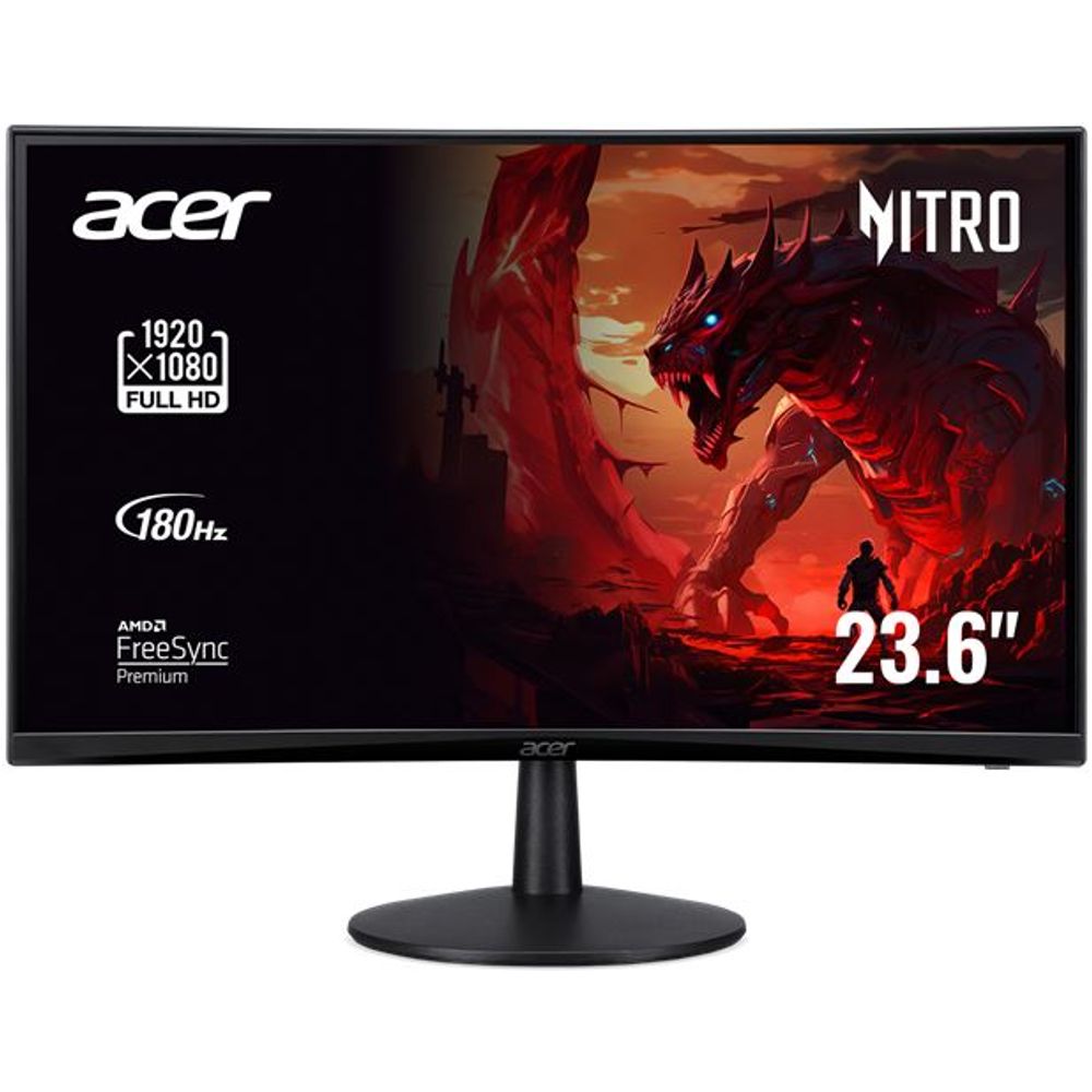 Monitor 24 ACER Nitro ED240QS3bmiipx FHD VA 180Hz Curved slika 1
