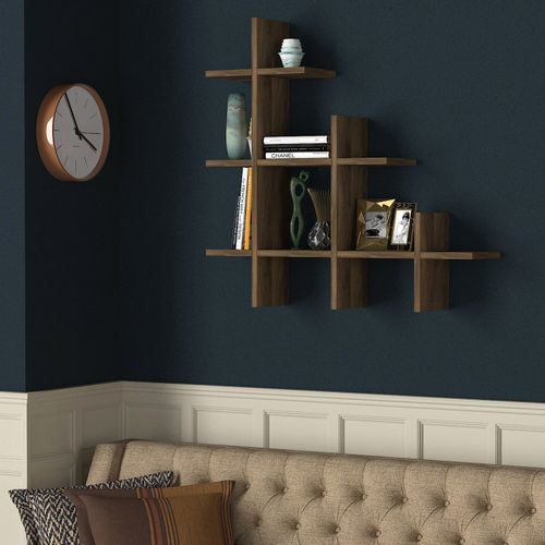 Juke - Walnut Walnut Wall Shelf slika 2