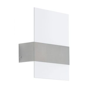Eglo Nadela  spoljna zidna lampa/2, led, 2x2,5w, inox/bela 