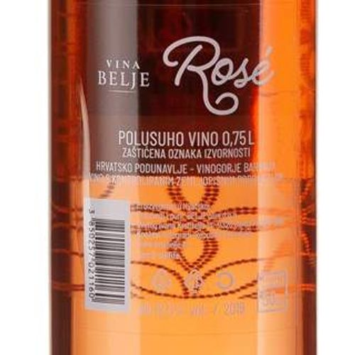 Vina Belje rose kvalitetno vino 0,75l slika 2