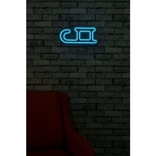 Wallity Ukrasna plastična LED rasvjeta, Sled - Blue slika 12