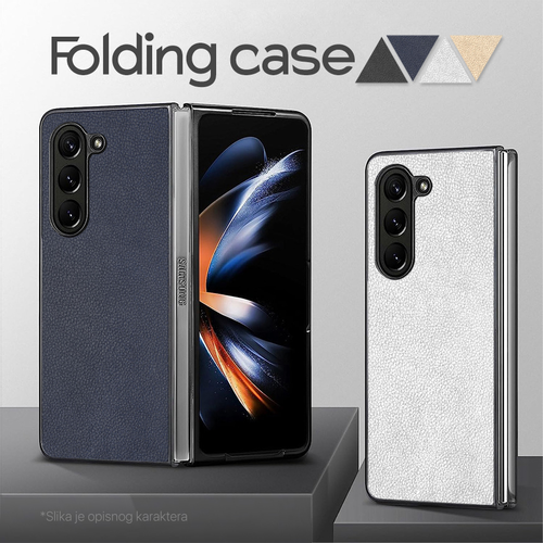 Torbica Folding Case za Samsung F956B Galaxy Z Fold 6 5G krem slika 3