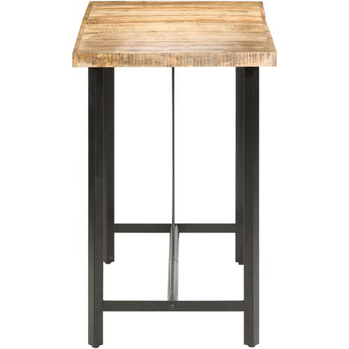 Barski stol 180 x 70 x 107 cm od grubog drva manga slika 33