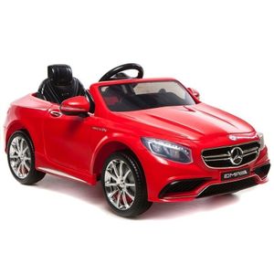 Licencirani auto na akumulator Mercedes S63 AMG - crveni