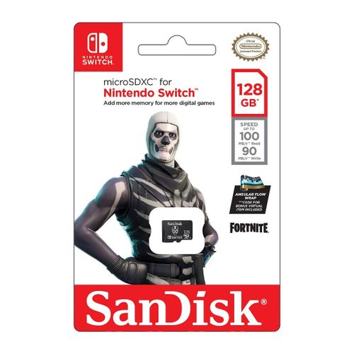 SanDisk Nintendo MicroSD UHS I kartica - Fortnite izdanje, Skull Trooper, 128GB slika 1