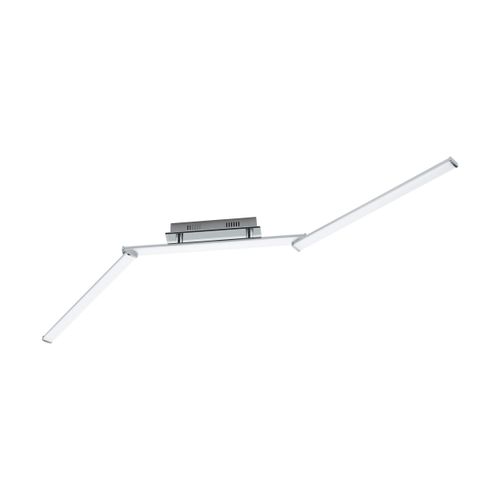 Eglo Lasana 2 zidna/stropna/1, led,3x7,8w, alu/krom bijela  slika 1