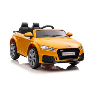 Licencirani Audi TT RS Roadster žuti - auto na akumulator