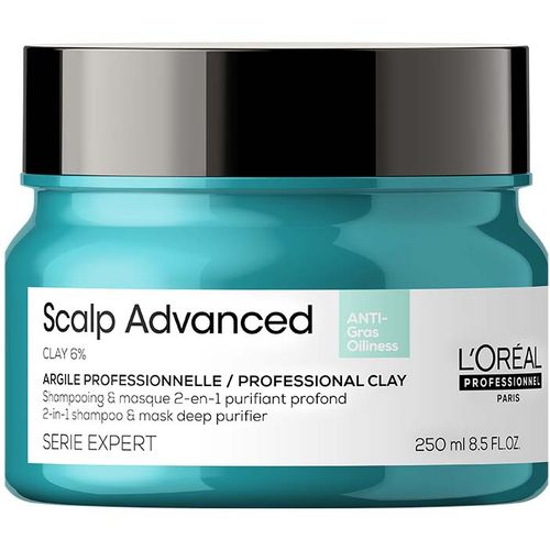 L'Oreal Professionnel Serie Expert Scalp Advanced Anti-Oiliness 2-In-1 Deep Purifier Clay 250ml slika 1