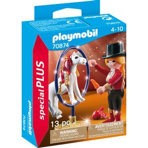 PLAYMOBIL TRENER KONJA 70874